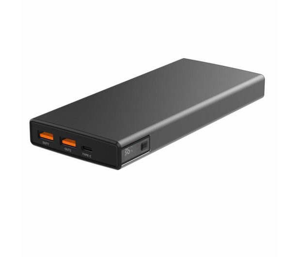 VIGGO DESIGN POWERBANK VIGGO PREMIUM 20.000 mAh PD 20W aluminium Czarny - 1463598 - zdjęcie 2